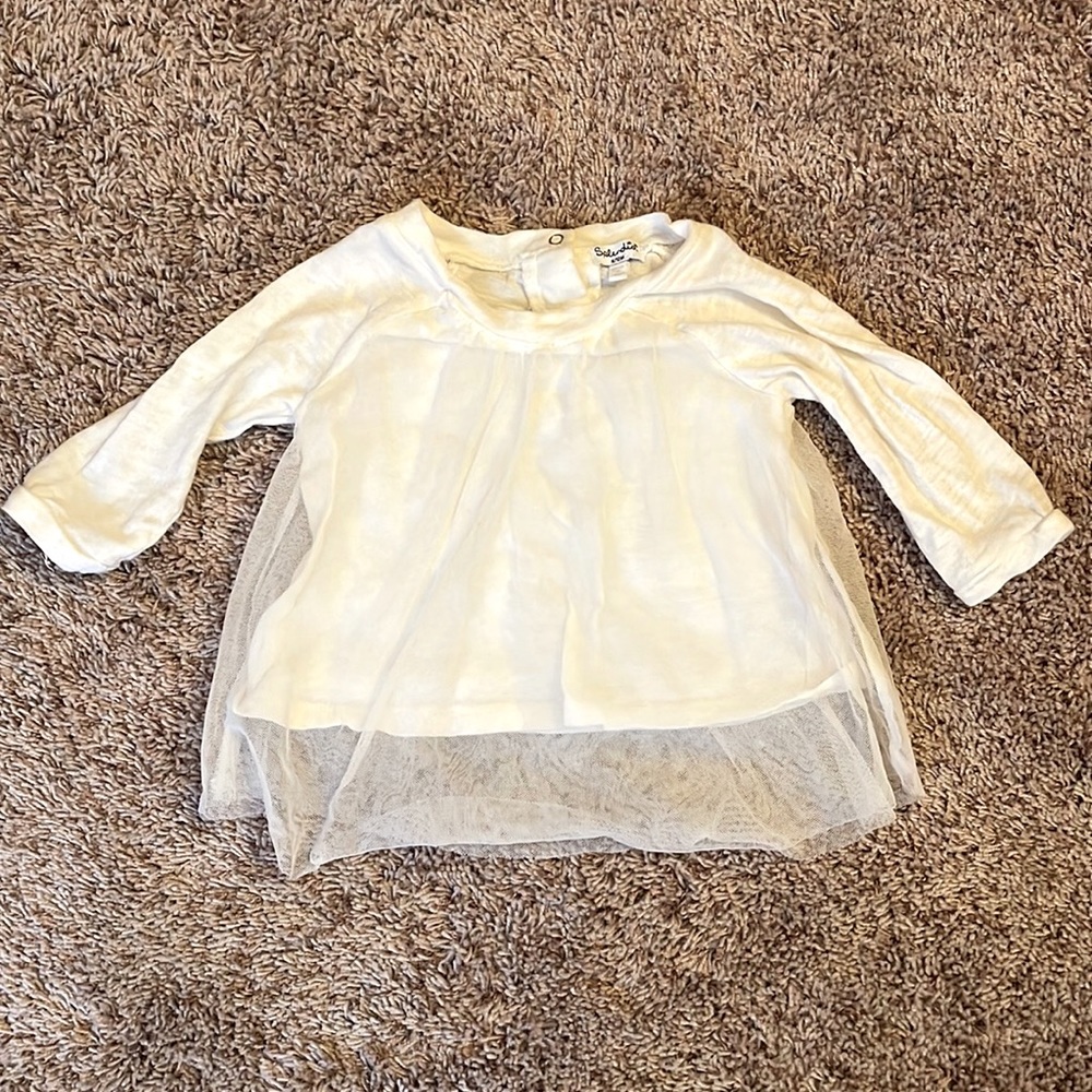 Splendid 6/12M Baby Girl White Shite